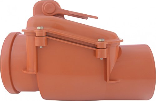 Rückstauverschluss Ø DN 110 mit verriegelbarer Rückstauklappe ( Aquer ) - 2