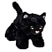 Produktbild Katze Plüschtiere Black Kitty Plüschtiere Puppen weiche flaumige Kissen Spielzeug Puppe Lange Midnight Black Cat Plüsch Stofftier Schwarz 7" Zoll