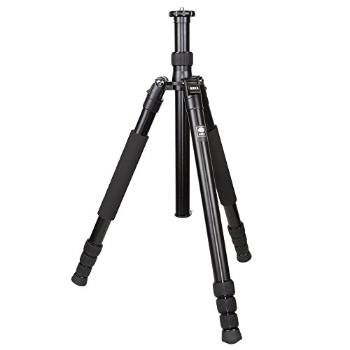 SIRUI T-2004X Traveler Reise-Dreibeinstativ (Alu, Hhe: 142,5cm, Gewicht: 1,56kg, Belastbarkeit: 15kg) mit Tasche und Gurt