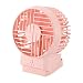 Produktbild LLSJZ FAN der Größte Teil der kreativen Art und Weise Mini-Fan Fan Mini-USB-angetriebene Mini leistungsfähigen Ventilator einstellbaren Winkel, Rosa