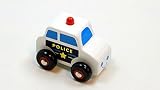 4er Set Mini Autos / Fahrzeug-Set bestehend aus: Feuerwehr, Krankenwagen, Taxi und Polizei / Material: Holz / Länge: ca. 8 cm - 7