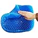 Produktbild JIAJU Gitter Mesh Gel Gedächtnisschaumkissen Für Bettwäsche Ergonomie Atmungsaktive Honeycomb Soft Gel Pad Entwickelt, Bürostuhl, Auto Kindersitz