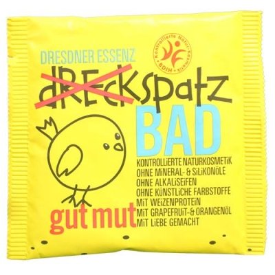 Preisvergleich Produktbild Dresdner Essenz Dreckspatz frisches Orangen-Vanillebad, 50 g