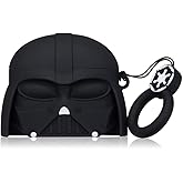 Microsonic Airpods 4.Nesil/ANC Kılıf Cartoon Fig&uuml;rl&uuml; Silikon Crtn-Fgr-Drth-Vdr [AirPods 4 ile Uyumlu Kılıf - Black]