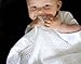The Wool Company Satin Trimmed Baby Blanket-75 x 100 cm