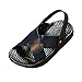 Produktbild 2018 Sommer Neue Strandschuhe Kleinkind Kinder,Absolute Baby Mädchen Jungen Hohlen Sandalen Casual Hausschuhe Slip-On Clogs Mode Pantoletten PU Slipper für 1-6 Jahr (3.5-4 Jahr, Blau)