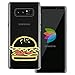 Produktbild dessana Comic Food transparente Schutzhülle Handy Case Cover Tasche für Samsung Galaxy Note 8 Burger Amerika