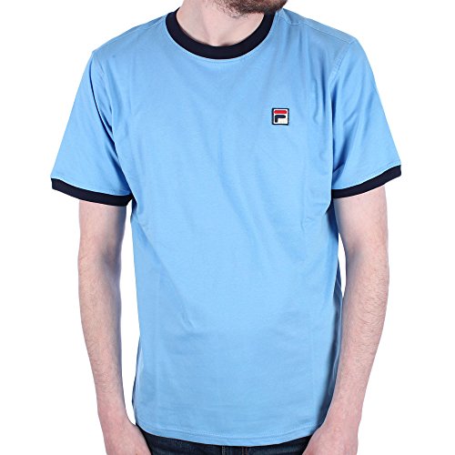 Fila Mens marconi Lake Blue Crew Neck T 