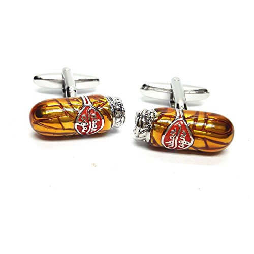 Preisvergleich Produktbild Manschettenknöpfe mit Zigarren-Motiv X2PSN061