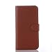 Produktbild Tasche für ZTE Nubia Z7 Max Hülle, Ycloud PU Ledertasche Flip Cover Wallet Case Handyhülle mit Stand Function Credit Card Slots Bookstyle Purse Design braun