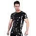 Produktbild Herren Bondage Latex Hemd S - XXL Schwarz The Latex Collection Größe Medium