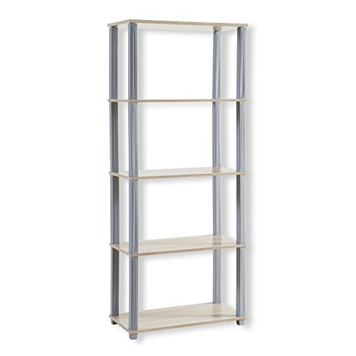 Demeyere 246035 Polytub Regal 5 Einlegeböden aus Spanplatten dekoriert, Breite 60 x 145,1 x 29,5 cm, sonoma eiche