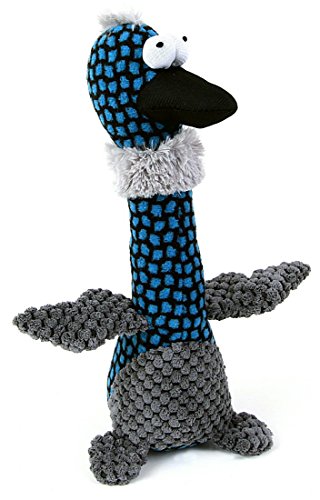 ANIMATE Anime Pato/Negro Pico Perro Juguete con Sonido, Color Azul