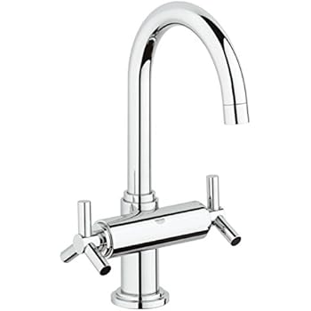 Grohe Atrio, Badarmatur - Waschtisch-Einlochbatterie, DN 15 XL-Size
