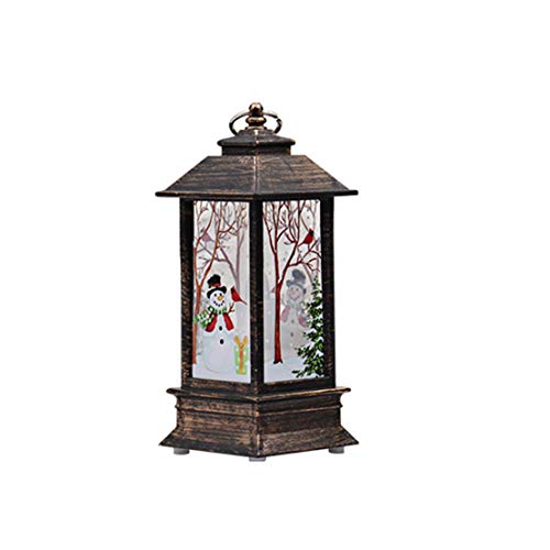 Preisvergleich Produktbild happy event Christmas Weihnachten Kerze mit LED Teelicht / Lichterketten Innen Außen Deko Lichter für Partys Garten Hochzeiten Aussen Dekoration (B)