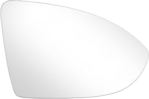 Mingke Cristal Espejo Retrovisor Derecho para Volkswagen VW Golf 7 MK7 5G1 BQ1 BE1 BE2 BA5 BV5 2012-2020 Retrovisor Exterior Calefactable Ajustable