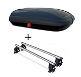 Dachbox 320 Literca. 131,3 x 76,9 x 34,5 cm (L x B x H), Carbonlook