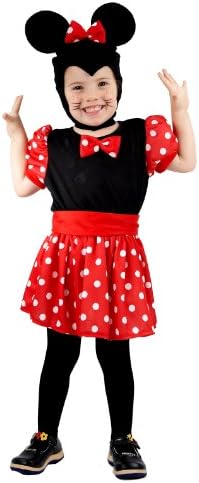 Toddler Mouse Girl costume for children aged 3 years old.