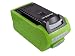 Produktbild vhbw Li-Ion Akku 4000mAh (40V) für Elektro Werkzeug Greenworks Gebläse, Heckenschere, Hochentaster wie 24252, 2601102, 29282, G-MAX 4 AH Li-Ion.