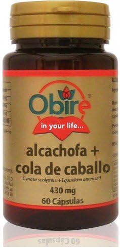 The artichoke and horsetail 430 mg. 60 Capsules - weight loss, cellulite