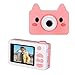 Produktbild Mojosketch Kinder-Kamera, 8,0 MP, digitale HD-Video-Kamera, 5,1 cm Bildschirm, süßes Schweinchen, Silikonhülle - 16 GB Speicherkarte im Lieferumfang enthalten (pink)