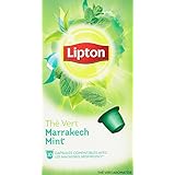 Lipton Thé Vert Marrakech Mint 10 Capsules 25g - Lot de 1
