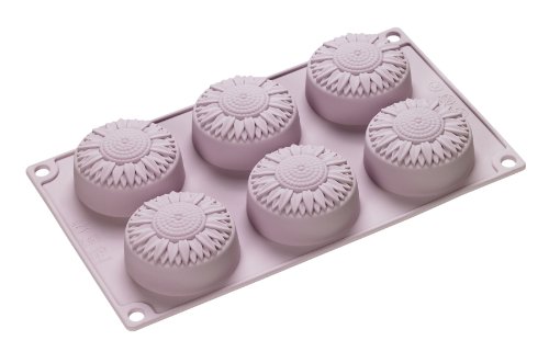 Preisvergleich Produktbild Lurch 85062 FlexiForm Millefleur Sonnenblume 6-fach, flieder