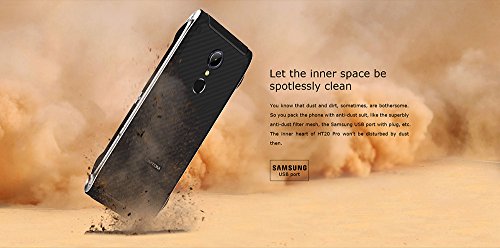 HOMTOM HT20 Pro - aggiornato IP68 impermeabile a prova di polvere smartphone 4.7 pollici Android 6.0 4G octa core 3GB di RAM 32GB ROM impronta digitale Camera 16MP - verde