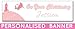 Personalised Banner Cute Baby Christening 40" x 11" (C-GIRL-3-S)