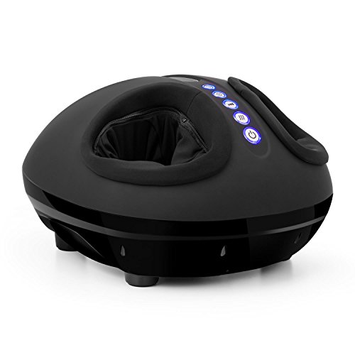 Preisvergleich Produktbild Klarfit Feetmaster • Fußmassagegerät • Fussmassage • Shiatsu-Massage • Fuss-Reflexzonen-Massage • Wärmefunktion • 3 Massageprogramme • 3 Intensitätsstufen • 3D-Rollenmassagetechnik • schwarz