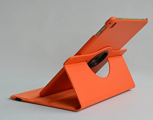 inShang ipad Pro 9.7 Hülle Cover für iPad Pro 9.7 inch (2016) , PU Leder Schutzhülle St?nder Smart Cover mit Super Automatische Einschlaf-/Aufwach funktion, case 360 Grad rotierende Schutzhülle mit Standfunktion + inShang Logo hochwertigen Stylus Eingabestift Stift orange - 6