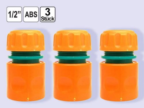 3x Schlauchkupplung Schnellkupplung 1/2 Zoll F6