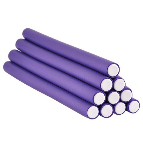 7 Long Soft Twist Rollers Purple, 10 Pieces, Hair Curls, Hair Styles, Hair Stylist, Long Hair, Short Hair, Wavy Hair, Curly Hair, Flexible, Lightweight RS.1911 (33.00% Off) - Amazon