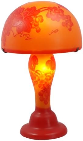 mervy Emile Galle, Gift Idea Beautiful Living Room Lamp Glass True H48 cm L938