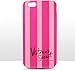 Price comparison product image Victoria's Secret Iphone case rubber gum soft striped case (Iphone 5 & 5s)