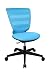 Produktbild Topstar X-Pander Junior, ergonomischer Kinderdrehstuhl, Schreibtischstuhl, Stoff, Hellblau