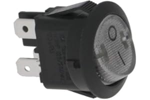 AESA MARKET INTERRUTTORE BIPOLARE LUMINOSO ø 20mm 4 CONTATTI