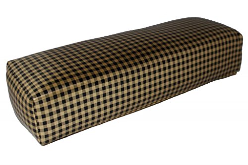 Effect Beauty Gold & Black Checked Manicure Table Arm Rest / Manicure Cushion