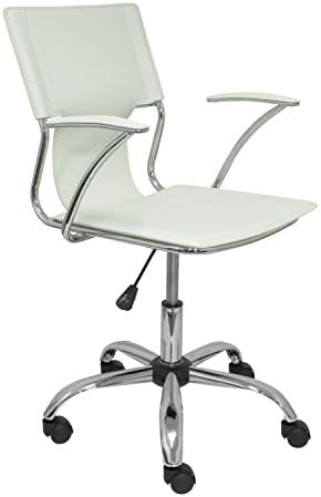 Piqueras and Crespo 214 – Ergonomic Office Chair with Fixed Arms, Adjustable Height and 360 Degree Rotating