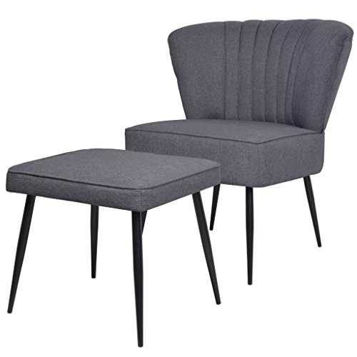 Fauteuil Gris Tissu