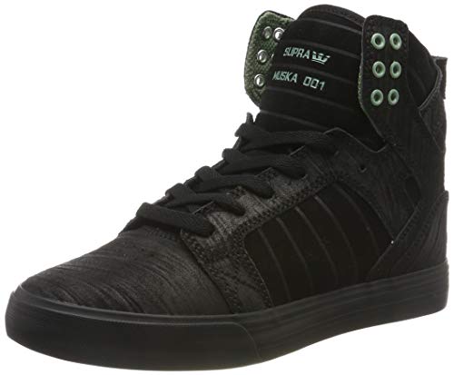 Supra Skytop, Scarpe da Skateboard Unisex - Adulto, Nero (Black/Hedge-Black-M 50), 39 EU