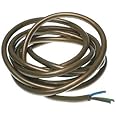 K M Electronics® 3 CORE Gold Lighting Cable Flex Wire 0.5MM 3 AMP Priced PER Meter