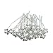 Lovely 20Pcs Wedding Bridal Pearl Flower Rhinestone Crystal Hair Clip Pins Bridesmaid
