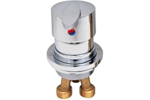 AFUDER Robinet Baignoire Mélangeur De Bain Robinets De Douche Split Deux Pièces Robinet D'eau Chaude Et Froide Ou Déviateur De Voie Mélangeur Salle De Bains Douche