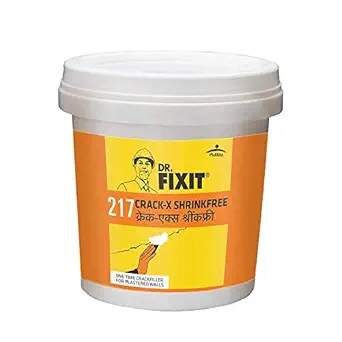 Dr.Fixit 217 Crack X Shrinkfree Crack Filler for Crack-Free Plastered Walls - 350ml