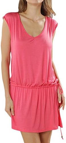 luckyemporia Women Beach Cover Dress Summer Holiday Cover up Kaftan Sarong Swimwear UK