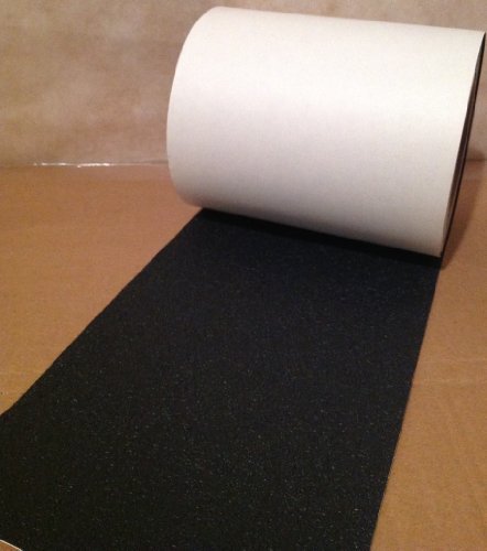 Safe Way Traction 4 X 60' Foot Roll of Black Rubberized Anti Slip Non Skid Safety Tape 3510-4 by Safe Way Traction