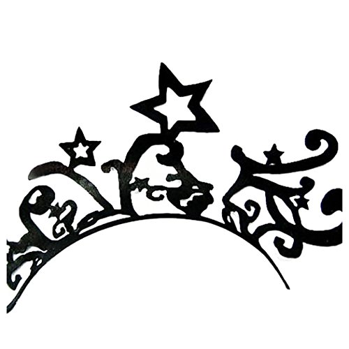 False Eyelashes, Fuibo Women Paper-Cut Art Style Paper Nightclub Stage False Eyelashes