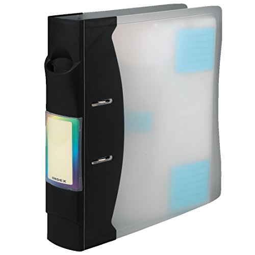 Hama CD-ROM Ordner für 120 CD-ROMs, Transparent/Graphite