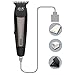 Produktbild Haarschneider Haarschneider Haarschneider Leiser Pflegesets für Männer mit USB-Stromversorgung für Bart, Schnurrbart, Stoppeln, Ohr, Körper, Achsel, Hausgemachte Haarschnitte, kabellos